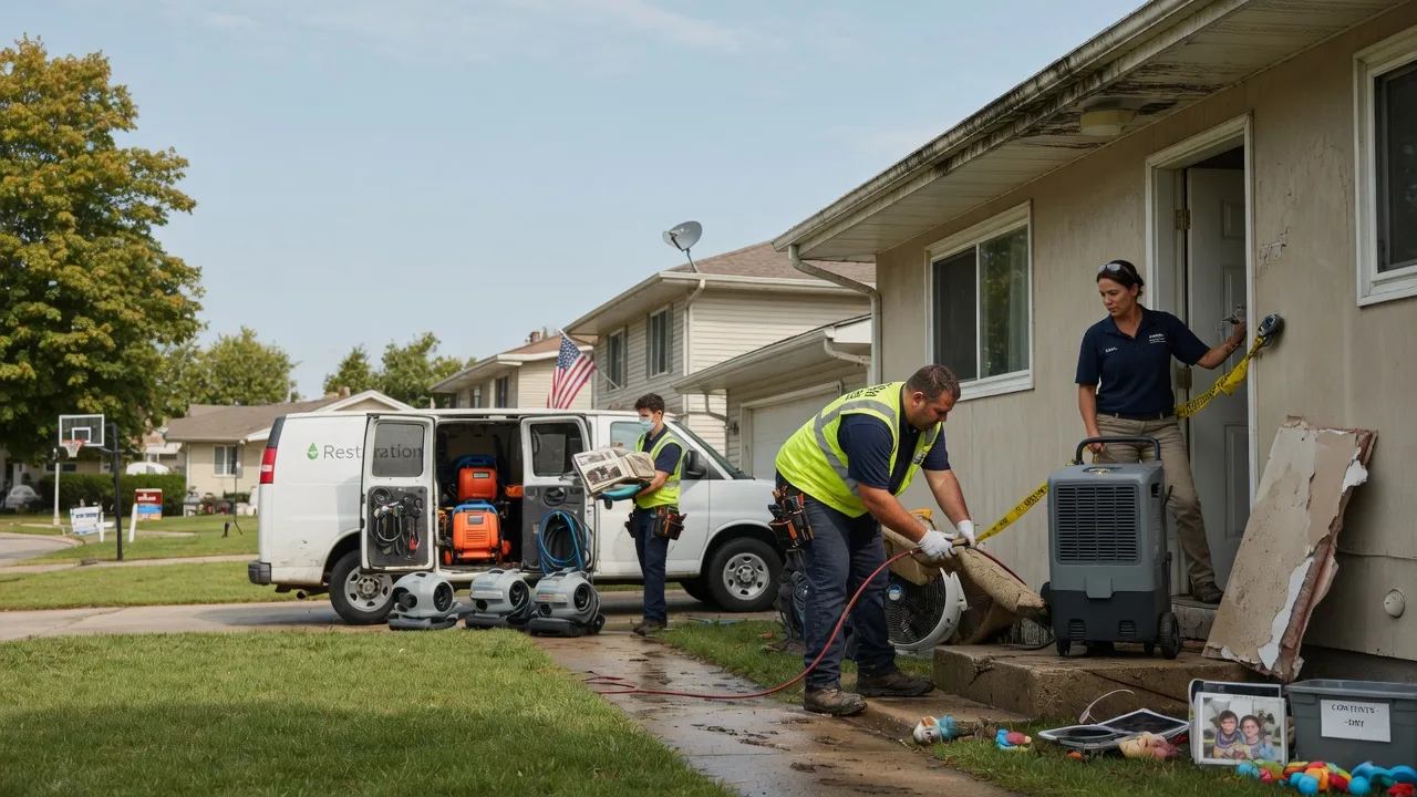 Water Damage Restoration in Luckey, OH near me